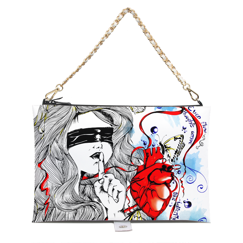 Silence heart - Bow bag