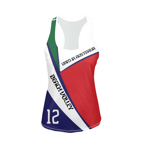 Uniti in Australia Beach Volley vest women
