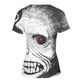 Lady & monkey -  T-shirts