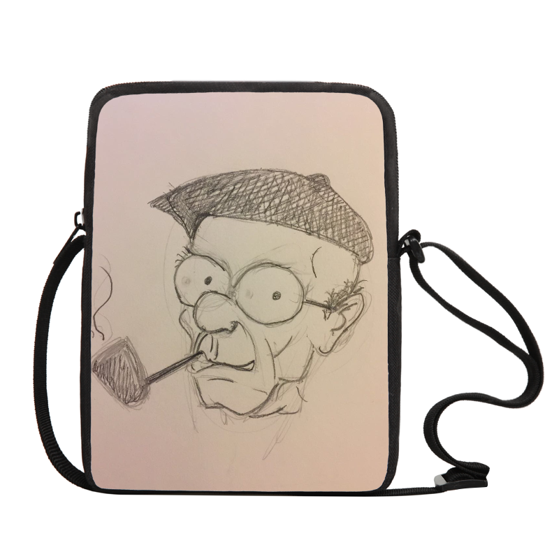 Fumatore di pipa - Crossbody Bags