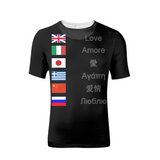 Love Multilanguage -  T-shirts