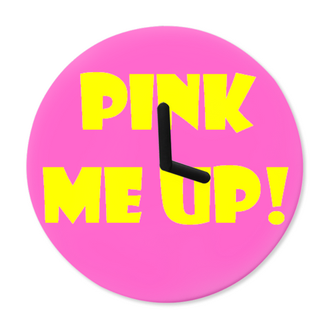 Pink Me Up! - Wall Clock