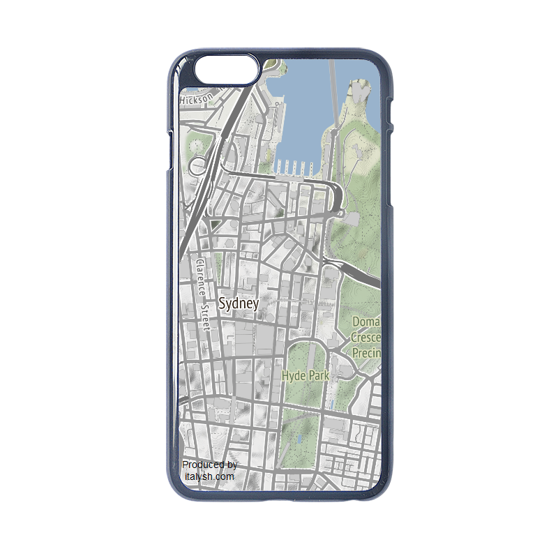 Sydney map - iPhone 6 Plus Phone Case